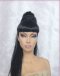 Ponytail wig with bang